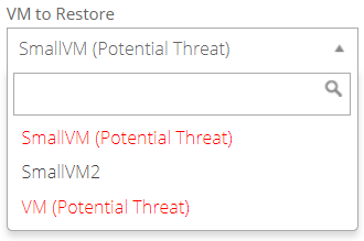 Potential Threat label