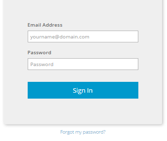 Sign In page