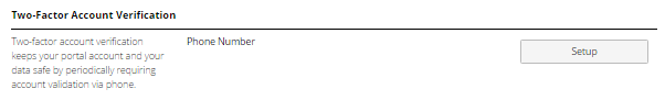 Setup button